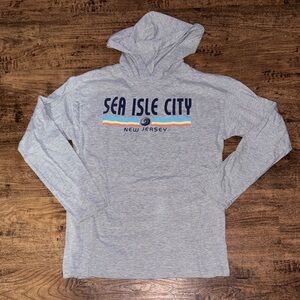 Gray Sea Isle City Hoodie